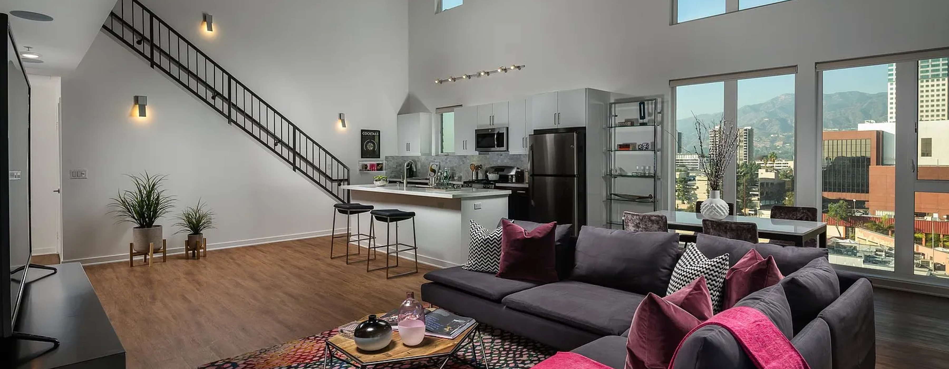 Live Like you Mean It: Exceptional Modern Kitchens with Quartz Countertop featuring Contemporary Tile Backsplash, Custom Cabinets and MOEN Water fixtures