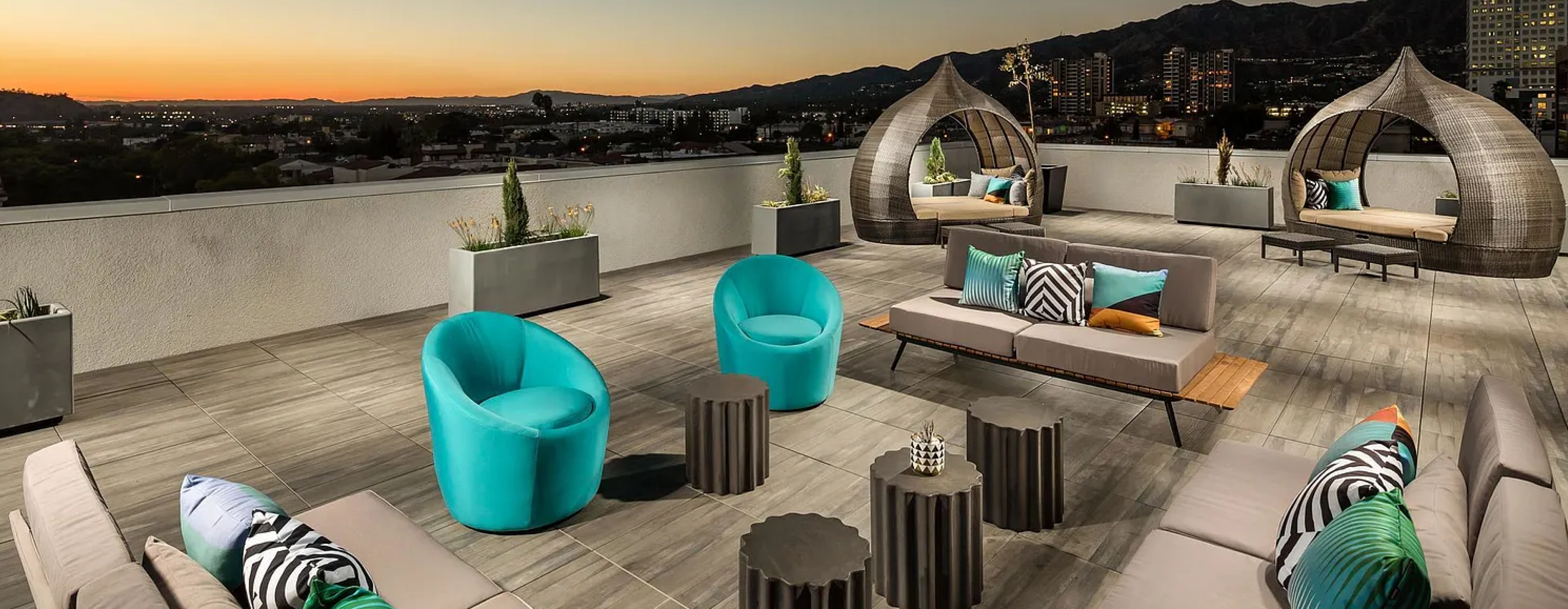 Play with Passion: Rooftop Cabanas and Lounge